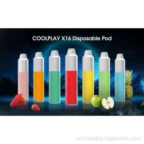 Venta caliente Coolplay X16 600 Puff Vape desechable